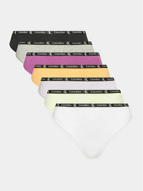 Calvin Klein Underwear Paket 7 parov spodnjih hlač 000QD3993E Pisana
