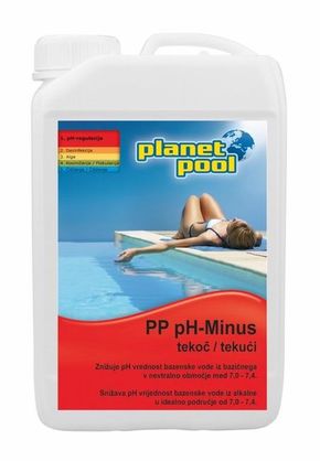 Planet Pool pH minus tekoči