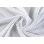Bela prosojna zavesa 140x245 cm Voile – Mendola Fabrics