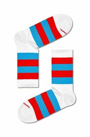 Nogavice Happy Socks Stripe It 3/4 Crew Sock - pisana. Nogavice iz kolekcije Happy Socks. Model izdelan iz elastičnega