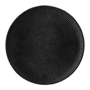 Črn keramičen krožnik Bloomingville Neri