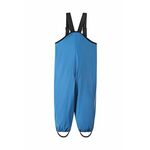 Otroške dežne hlače Reima - modra. Otroški nepremočljive hlače iz kolekcije Reima. Model izdelan iz enobarvne tkanine.