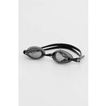 Plavalna očala Nike Chrome črna barva - črna. Plavalna očala iz kolekcije Nike. Model z lečami, prevlečenimi proti rosenju.