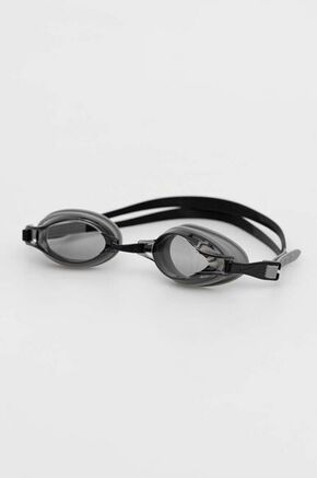 Plavalna očala Nike Chrome črna barva - črna. Plavalna očala iz kolekcije Nike. Model z lečami