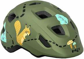 MET Hooray Green Forest/Matt XS (46-52 cm) Otroška kolesarska čelada