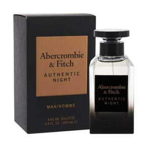 Abercrombie &amp; Fitch Authentic Night 100 ml toaletna voda za moške