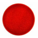 eoshop Etonova rdeča okrogla preproga (Varianta: premer 67 cm - PRODAJA)