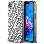 Ovitek Karl Lagerfeld Case IML Repeat Logo for iPhone 16e silver (KLHCPSE4HKFOEMS)