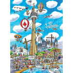 Cobble Hill Puzzle Doodle Town: Toronto 1000 kosov