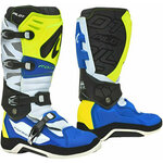 Forma Boots Pilot Yellow Fluo/White/Blue 47 Motoristični čevlji