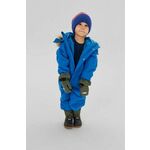 Otroški zimski kombinezon Reima Stavanger - modra. Otroški kombinezon iz kolekcije Reima. Model z dolgimi rokavi, izdelan iz enobarvnega materiala.