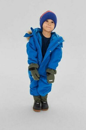 Otroški zimski kombinezon Reima Stavanger - modra. Otroški kombinezon iz kolekcije Reima. Model z dolgimi rokavi