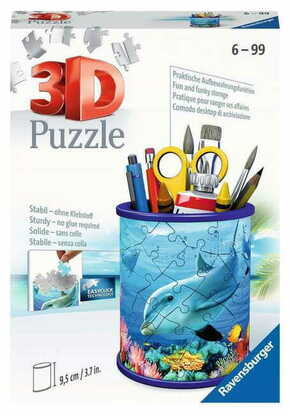 WEBHIDDENBRAND RAVENSBURGER 3D stojalo za sestavljanke: Podvodni svet 54 kosov