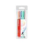 Stabilo PointMax komplet kemičnih svinčnikov, različnih barv, 4 kos