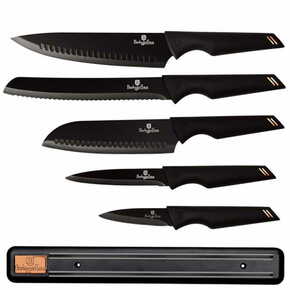 Shumee Komplet 5 kuhinjskih nožev s črtami Berlinger Haus Bh-2698