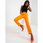 ITALY MODA Ženske hlače z okrasno črto SEVILLE svetlo oranžne barve DHJ-SP-13165.20_385968 XL
