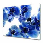 tulup.si Steklena podloga za rezanje Modra orhideja 2x30x52 cm