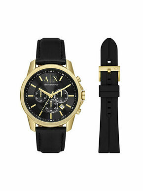 Ročna ura Armani Exchange Horloge AX7133SET Black/Gold
