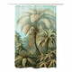 Zavesa za tuš 175x180 cm Vintage Palm – Madre Selva