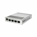 Mikrotik CRS305-1G-4S+IN Stikalo z dvojnim zagonom (SwitchOS, RouterOS) L5, 4x SFP+