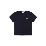 BOSS otroški t-shirt 164-176 cm - mornarsko modra. Otroški Lahek T-shirt iz kolekcije BOSS. Model izdelan iz tanke, elastične pletenine.