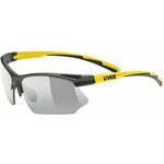 UVEX Sportstyle 802 V Black Matt/Sunbee/Variomatic Smoke Kolesarska očala