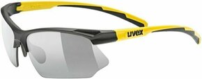 UVEX Sportstyle 802 V Black Matt/Sunbee/Variomatic Smoke Kolesarska očala