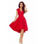 Numoco Ženska obleka 300-2 Patricia, rdeča, XXXL