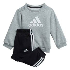 Adidas Performance otroški pulover - siva. Nabor sledilnih oblek otroška oblačila iz zbirke adidas Performance. Model narejen iz plesti.