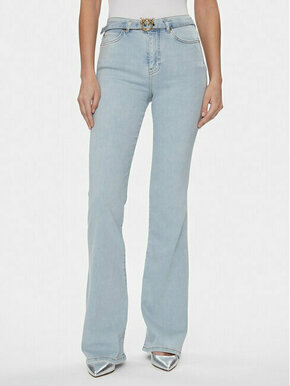 Pinko Jeans hlače Flora 100166 A1MQ Modra Flare Fit