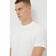Kratka majica Guess moški, bela barva - bela. Kratka majica iz kolekcije Guess. Model izdelan iz tanke, elastične pletenine.