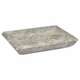 Greatstore Umivalnik siv 50x35x10 cm marmor