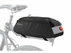 Compass Bike Compass Kolesarska torba za kolesarjenje na zadnjem nosilcu + zadaj ICE svetlobo