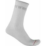 Castelli Distanza 20 Sock White L/XL Kolesarske nogavice