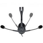 Logitech H111 slušalke, 3.5 mm, 100dB/mW/103dB/mW, mikrofon