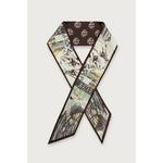 Tory Burch svilena ruta ženska Forest Ribbon pisana 187960