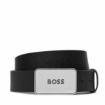 Moški pas Boss Icon-Las-M Sz35 50513858 Black 001