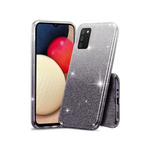 Onasi Silikonski ovitek z bleščicami bling 2v1 za xiaomi redmi note 11 5g - srebrno siv