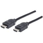 MANHATTAN HDMI High Speed kabel 1,8 m črn MANHATTAN 306119