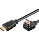 Goobay HDMI kabel s kotnim priklopom, 1 m
