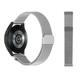 Kovinski magnetni pašček 18 mm, srebrn, za pametno uro