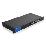 Linksys LGS124-EU switch, 24x, rack mountable