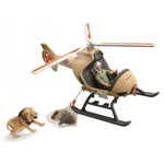 Schleich 42476 Reševalni helikopter za živali