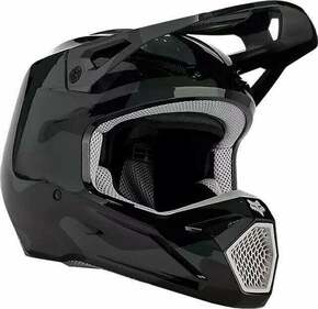 FOX V1 Bnkr Helmet Black Camo M Čelada
