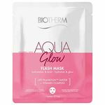 Biotherm Vlažilna in posvetlitvena maska za obraz Aqua Glow (Super Mask) 35 ml