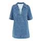 Imily Bela Obleka moder denim 31412560