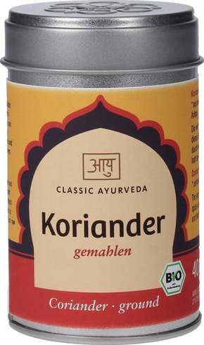 Classic Ayurveda Bio Koriander - mlet - 40 g
