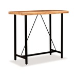 VIDAXL Barska miza trden akacijev les 120x60x107 cm