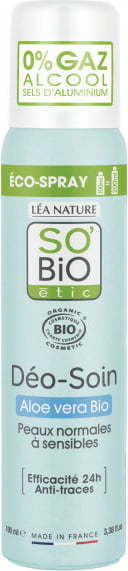 "SO’BiO étic Dezodorant v razpršilu iz organske aloe vere - 100 ml"