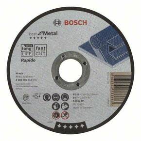 Bosch Ravna rezalna plošča Best for Metal - Rapido